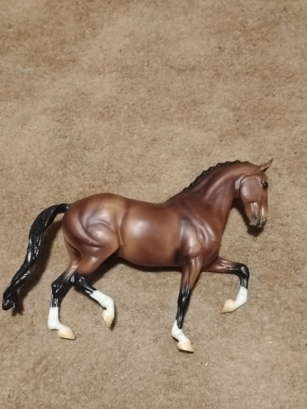 Brown Resin Horse Figurine Toy - Kids Toys